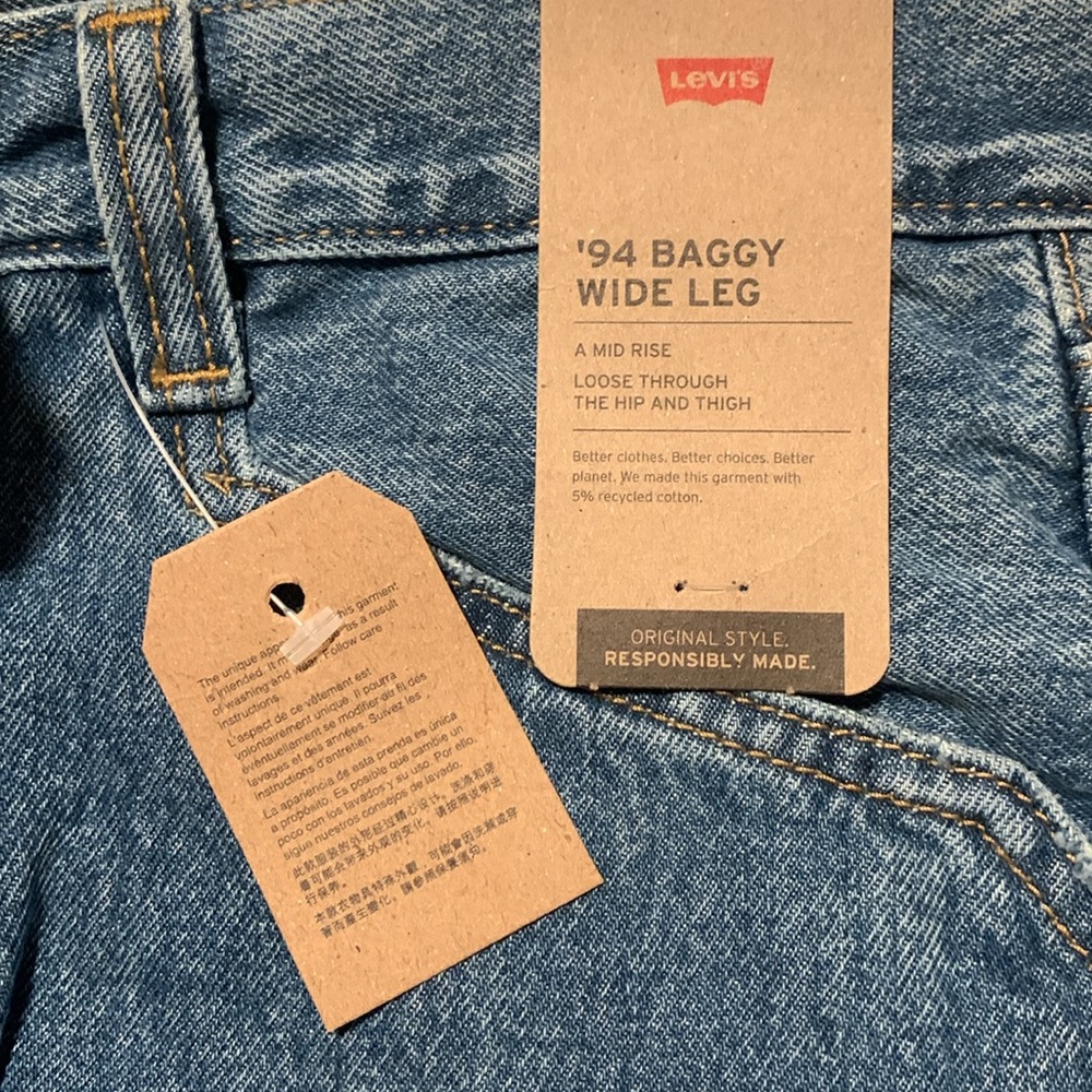 94’ Baggy Wide Leg Levi’s 30x31